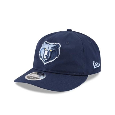 Blue Memphis Grizzlies Hat - New Era NBA Team Choice Retro Crown 9FIFTY Snapback Caps USA4028769